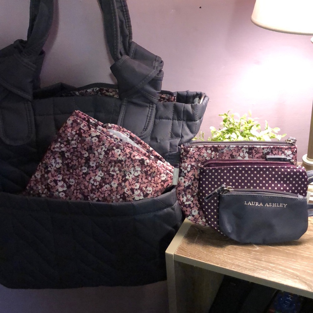 Laura Ashley Diaper Tote